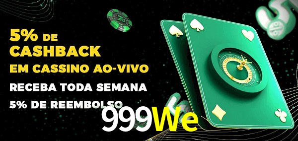 Promoções do cassino ao Vivo 999We